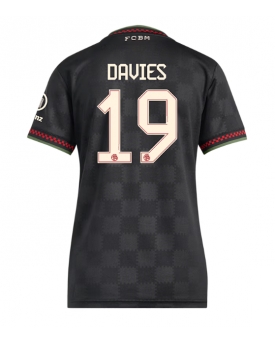 Billige Fotballdrakt Bayern Munich Alphonso Davies #19 Replika Tredjedrakt Dame 2025-26 Kortermet Billige Fotballdrakt Bayern Munich Alphonso Davies #19 Replika Tredjedrakt Dame 2025-26 Kortermet